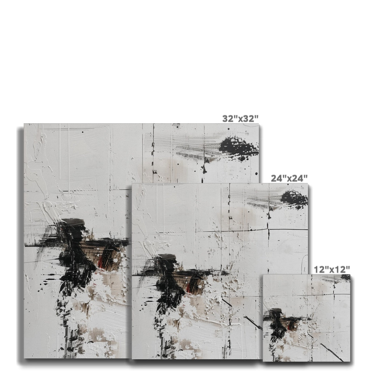 Jen Fargeot Creative | Abstract | Wall Art | Chaotic Serenity | Canvas