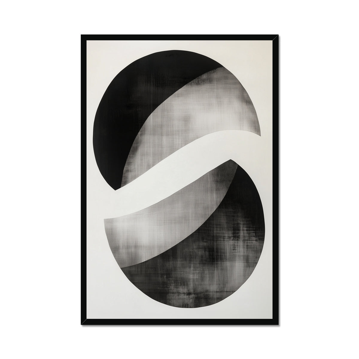 Jen Fargeot Creative | Minimalist | Wall Art | Yin Yang | Framed Print