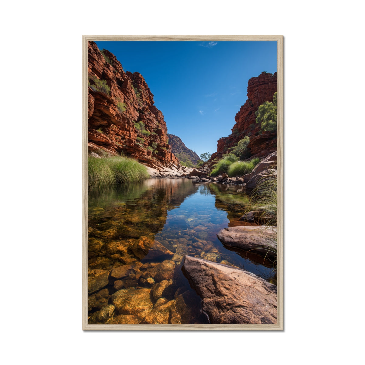 Jen Fargeot Creative | Landscape | Wall Art | An Australian Landscape (2) | Framed Print