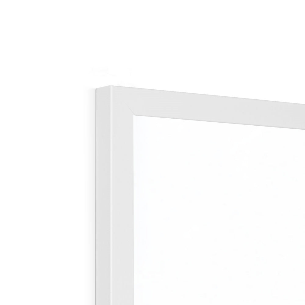Jen Fargeot Creative | Minimalist | Wall Art | Dancing Flame | Framed Print