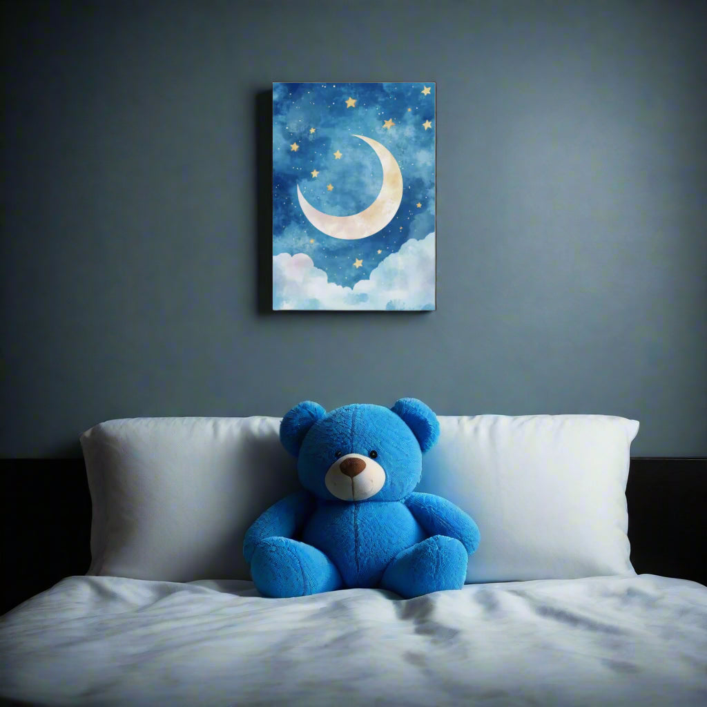 Jen Fargeot Creative Children | Wall Art | Moon Crescent | Canvas
