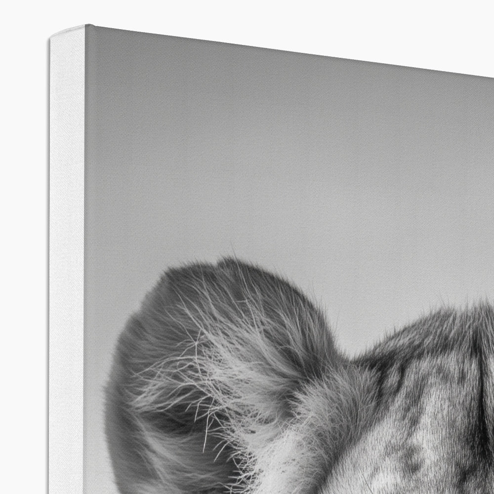 Jen Fargeot Creative | Animal | Wall Art | The Lioness’ Gaze | Canvas