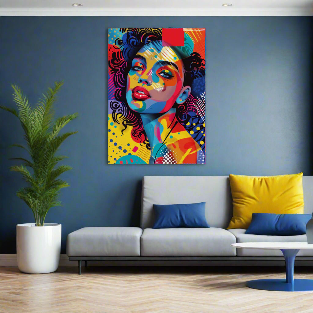 Jen Fargeot Creative | Pop Art | Wall Art | Gisele | Canvas