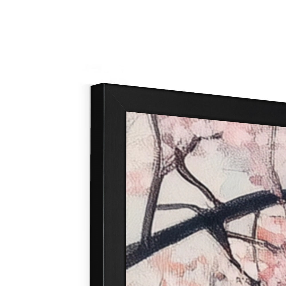 Jen Fargeot Creative | Japanese | Wall Art | Lovers on a Boat | Framed Print