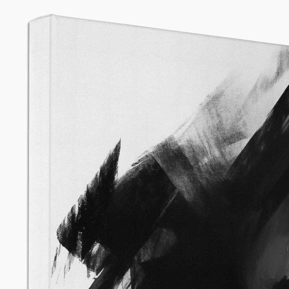 Jen Fargeot Creative | Black & White | Wall Art | Monochrome Portrait | Canvas