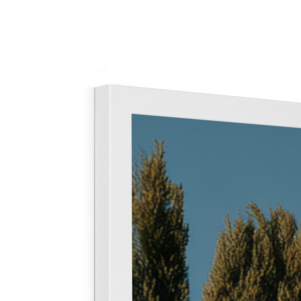 Jen Fargeot Creative | Mediterranean | Wall Art | A Tuscany Road | Framed Print