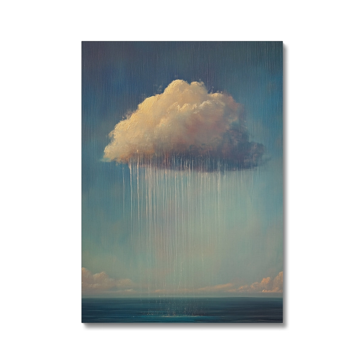 Jen Fargeot Creative | Hyperrealism | Wall Art | Dreaming In Rain | Canvas