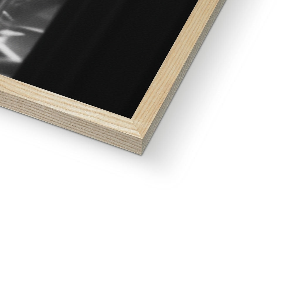 Jen Fargeot Creative | Black & White | Wall Art | At the Window | Framed Print