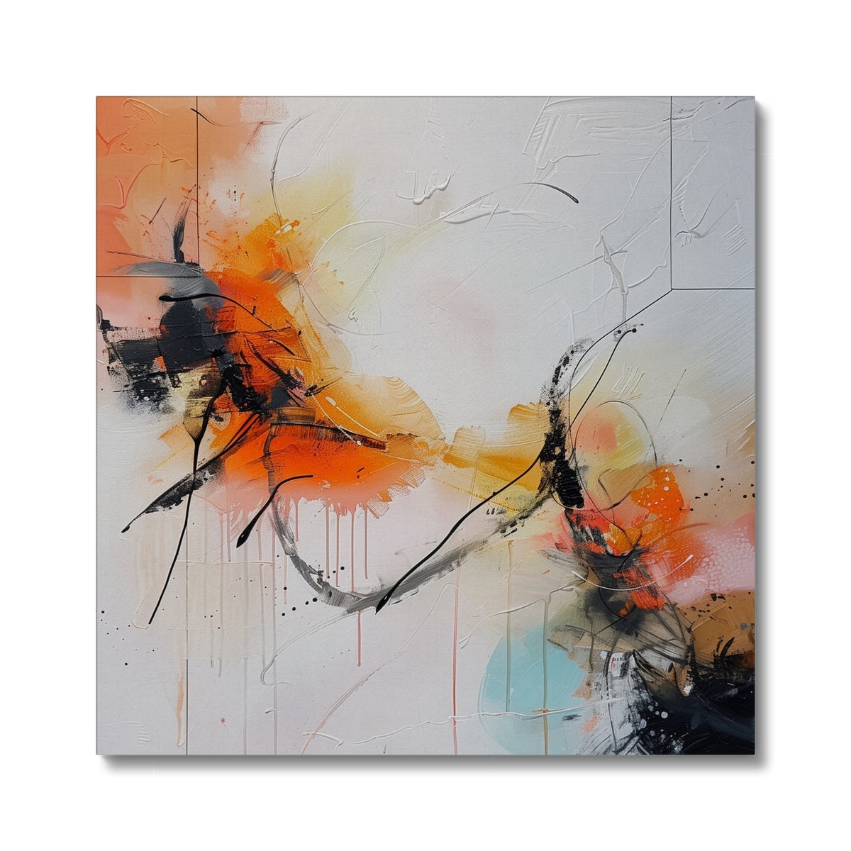 Jen Fargeot Creative Abstract | Wall Art | Quantum of Waves (1) | Canvas