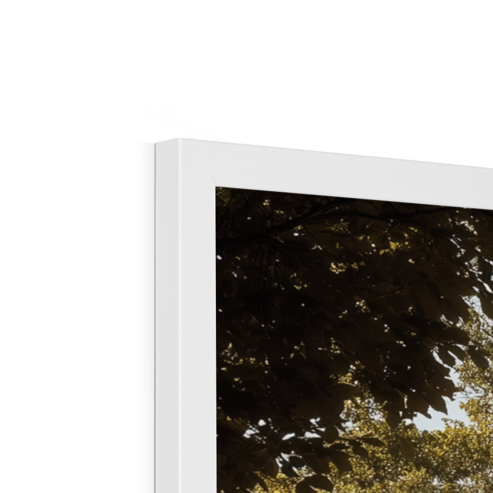 Jen Fargeot Creative | Architecture | Wall Art | The Mansion's Poolside | Framed Print
