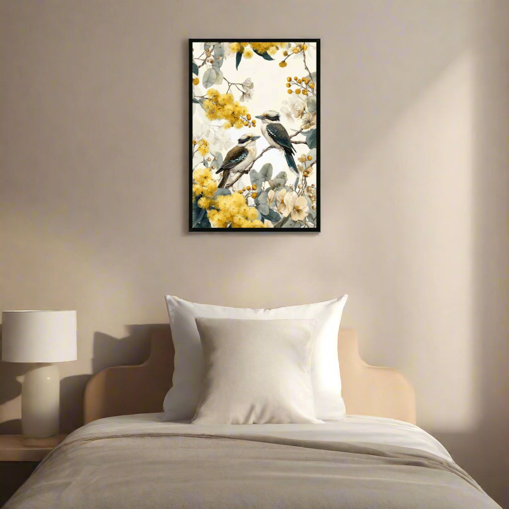 Jen Fargeot Creative | Watercolour | Wall Art | Australian Flora & Fauna | Framed Print
