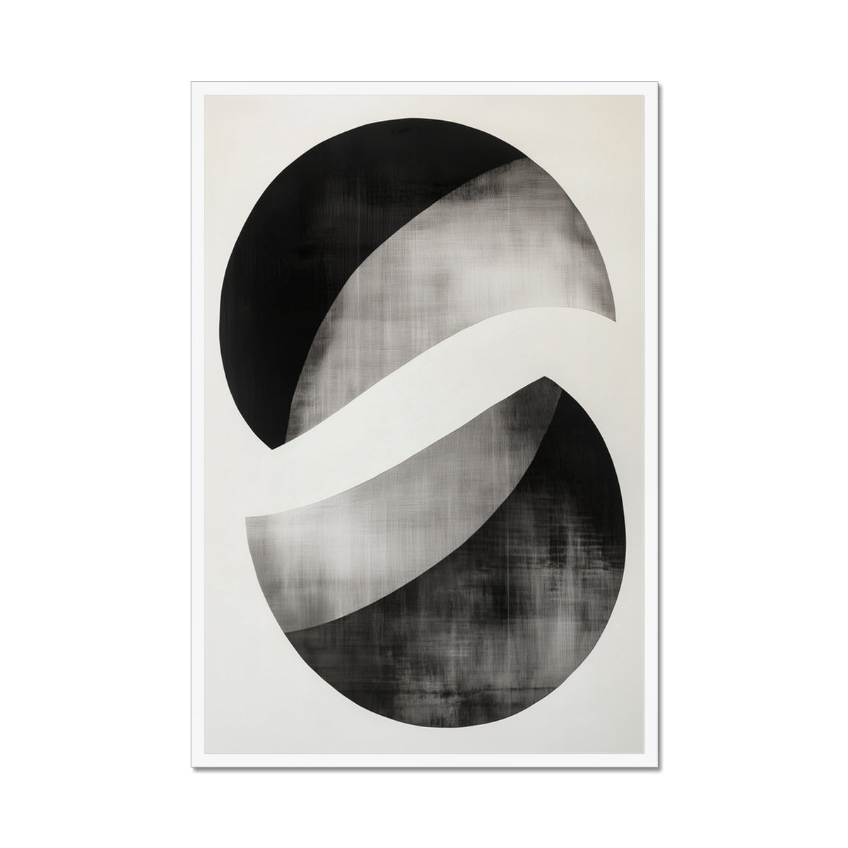 Jen Fargeot Creative | Minimalist | Wall Art | Yin Yang | Framed Print