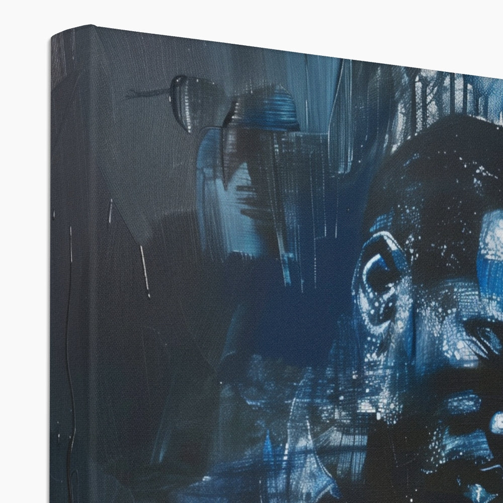 Jen Fargeot Creative | Jazz | Wall Art | Guitar Man Mike | Canvas