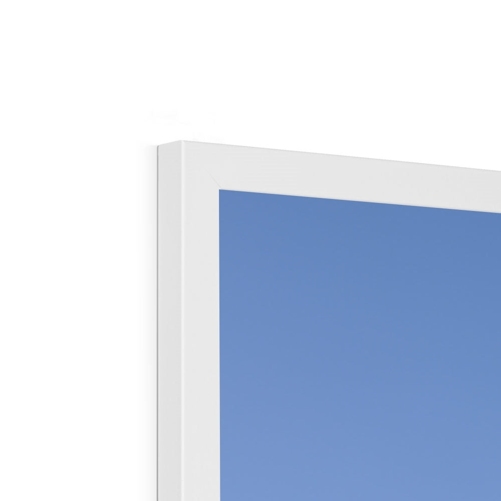 Jen Fargeot Creative | Mediterranean | Wall Art | A Mykonos Dusk (2) | Framed Print