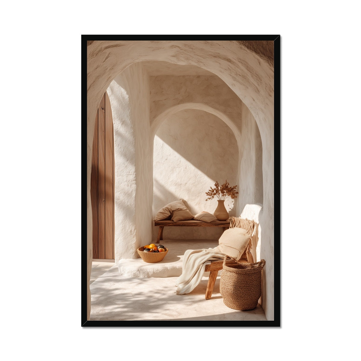 Jen Fargeot Creative | Architecture | Wall Art | The Chair and The Alcove | Framed Print