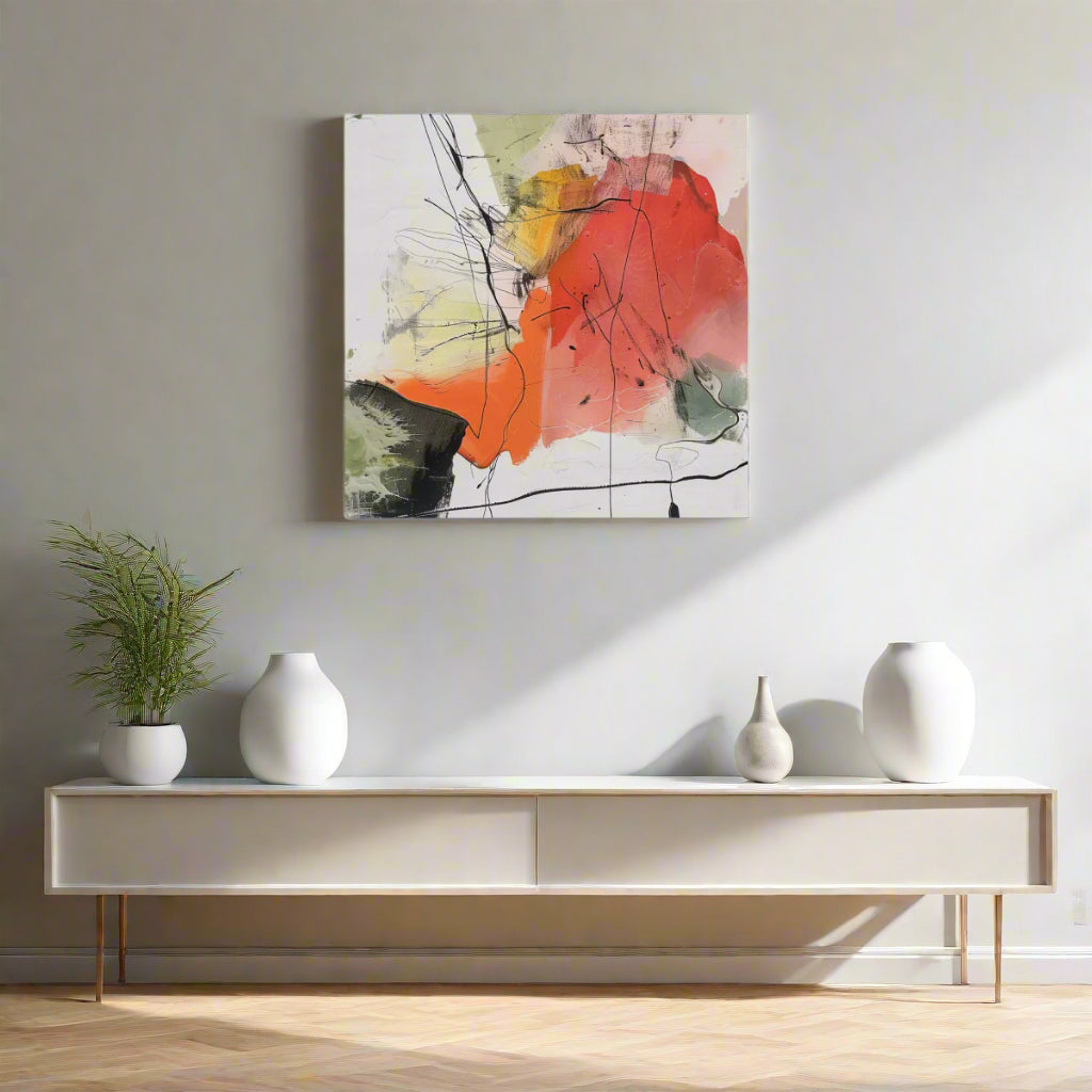 Jen Fargeot Creative | Abstract | Wall Art | Fragmented Dreams | Canvas