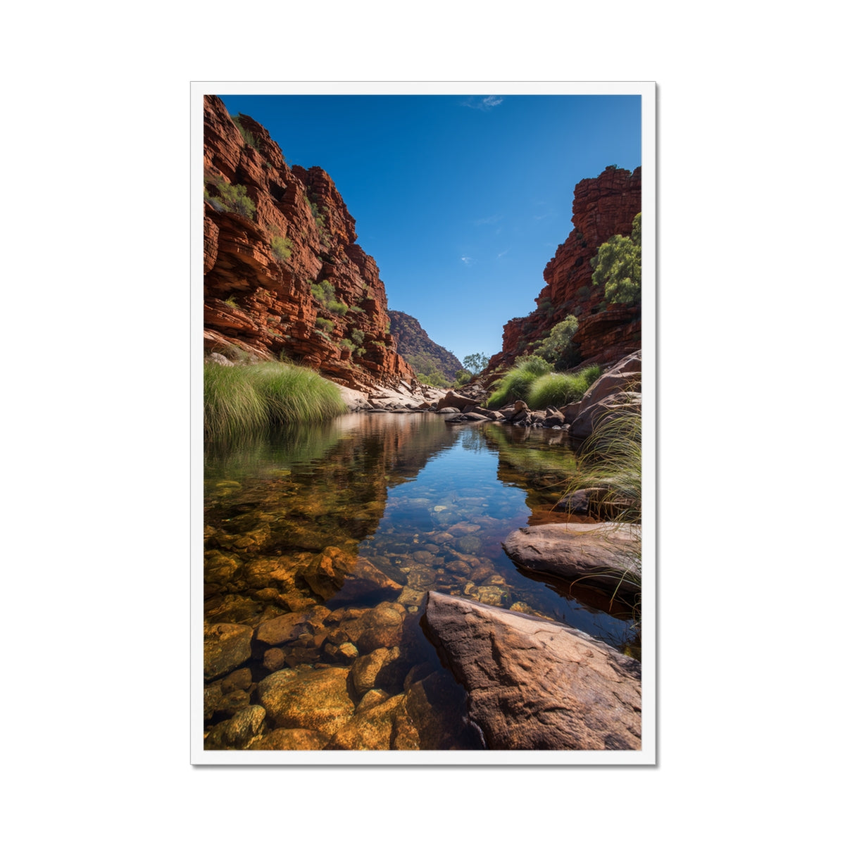 Jen Fargeot Creative | Landscape | Wall Art | An Australian Landscape (2) | Framed Print