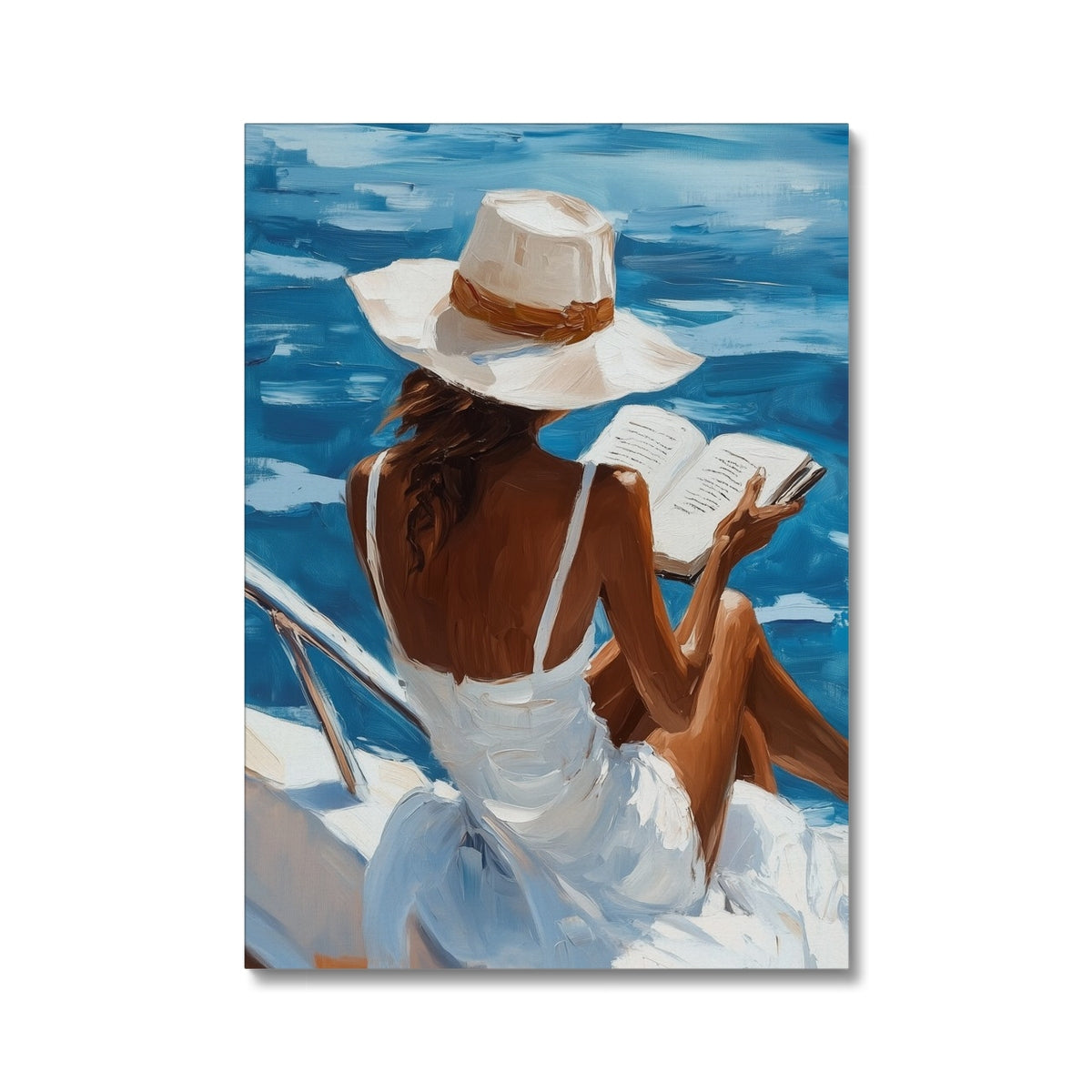 Jen Fargeot Creative | Mediterranean | Wall Art | Summertime | Canvas