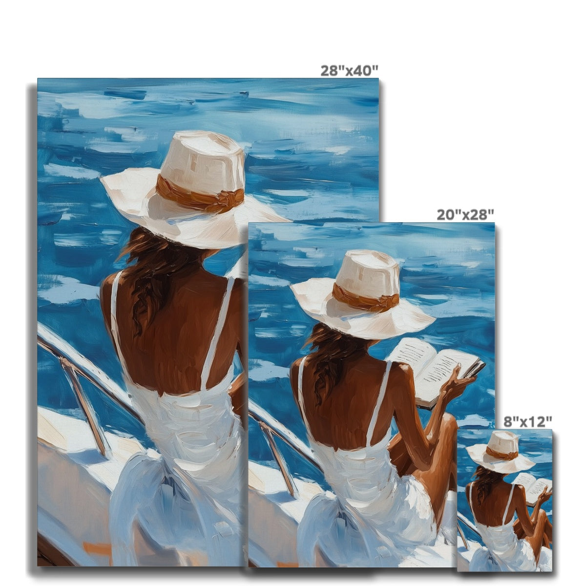 Jen Fargeot Creative | Mediterranean | Wall Art | Summertime | Canvas
