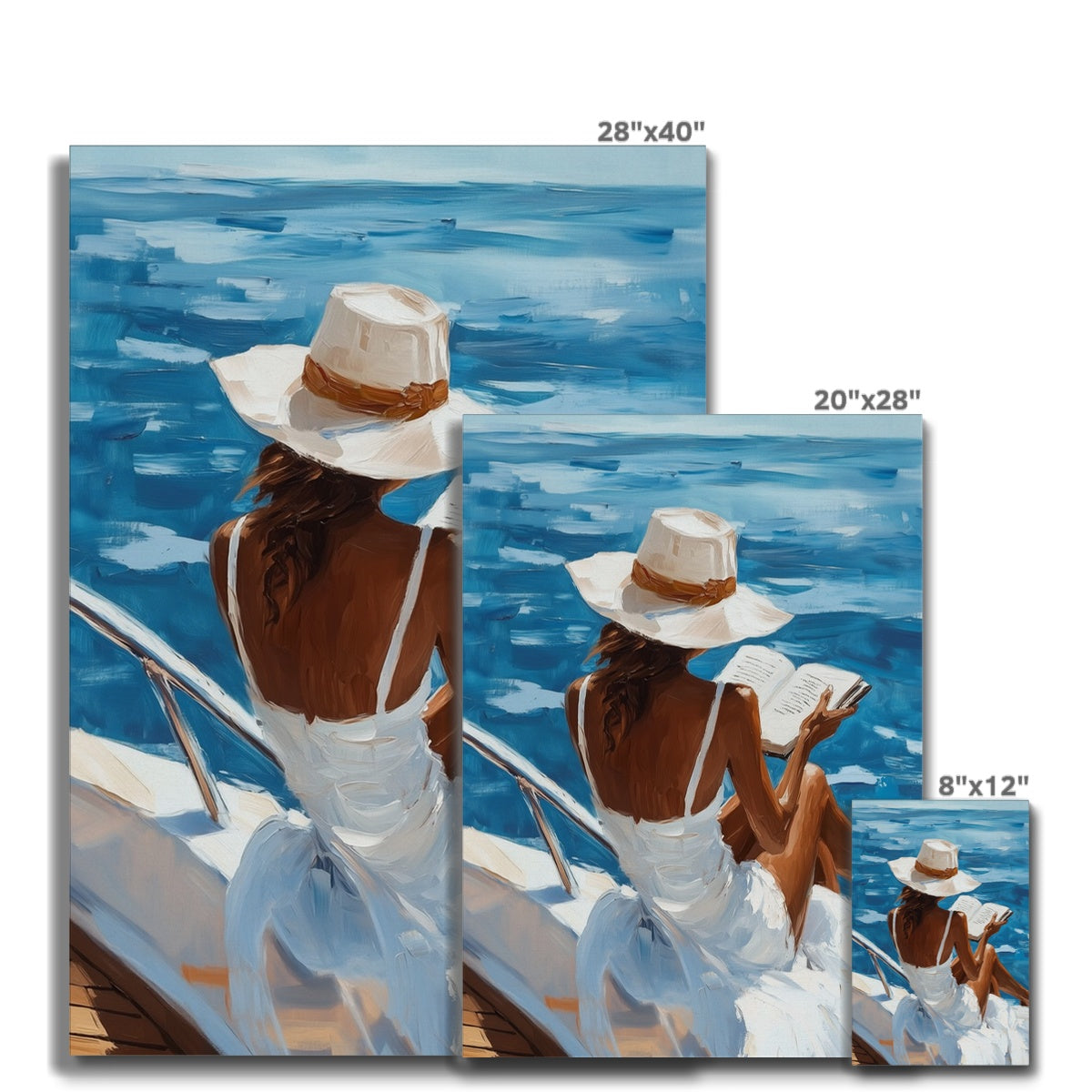 Jen Fargeot Creative | Mediterranean | Wall Art | Summertime | Canvas