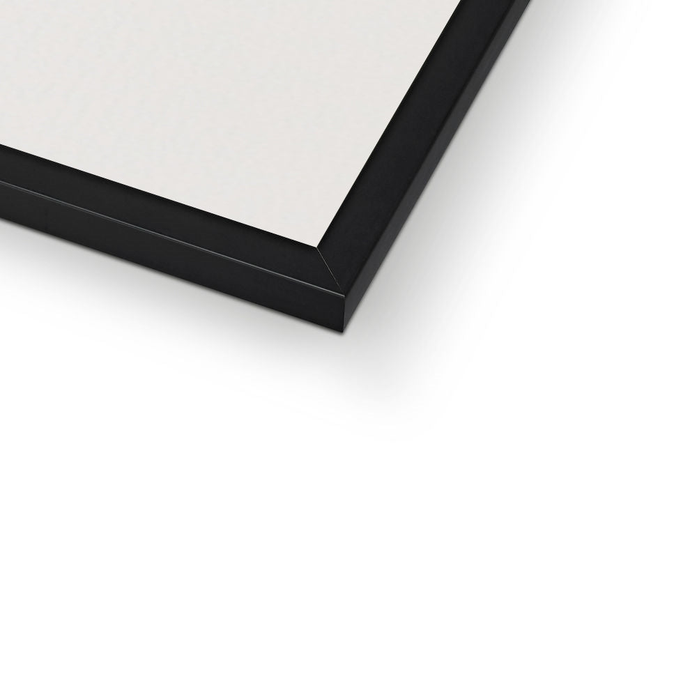 Jen Fargeot Creative | Minimalist | Wall Art | A Profile Strand | Framed Print
