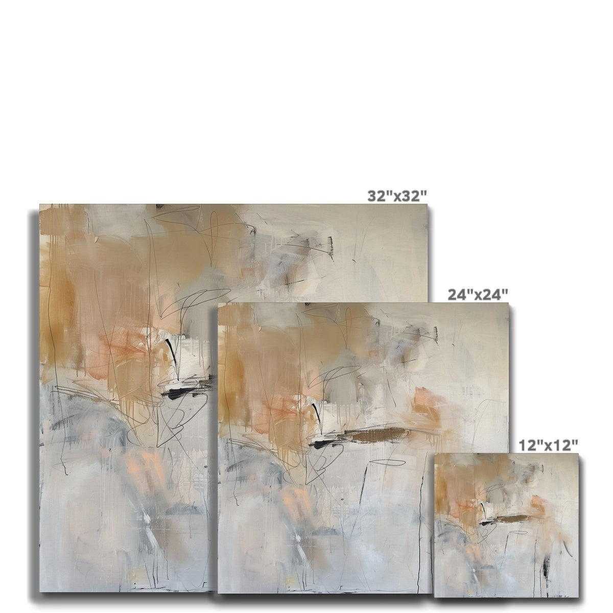 Jen Fargeot Creative | Abstract | Wall Art | Infinite Whispers (2) | Canvas