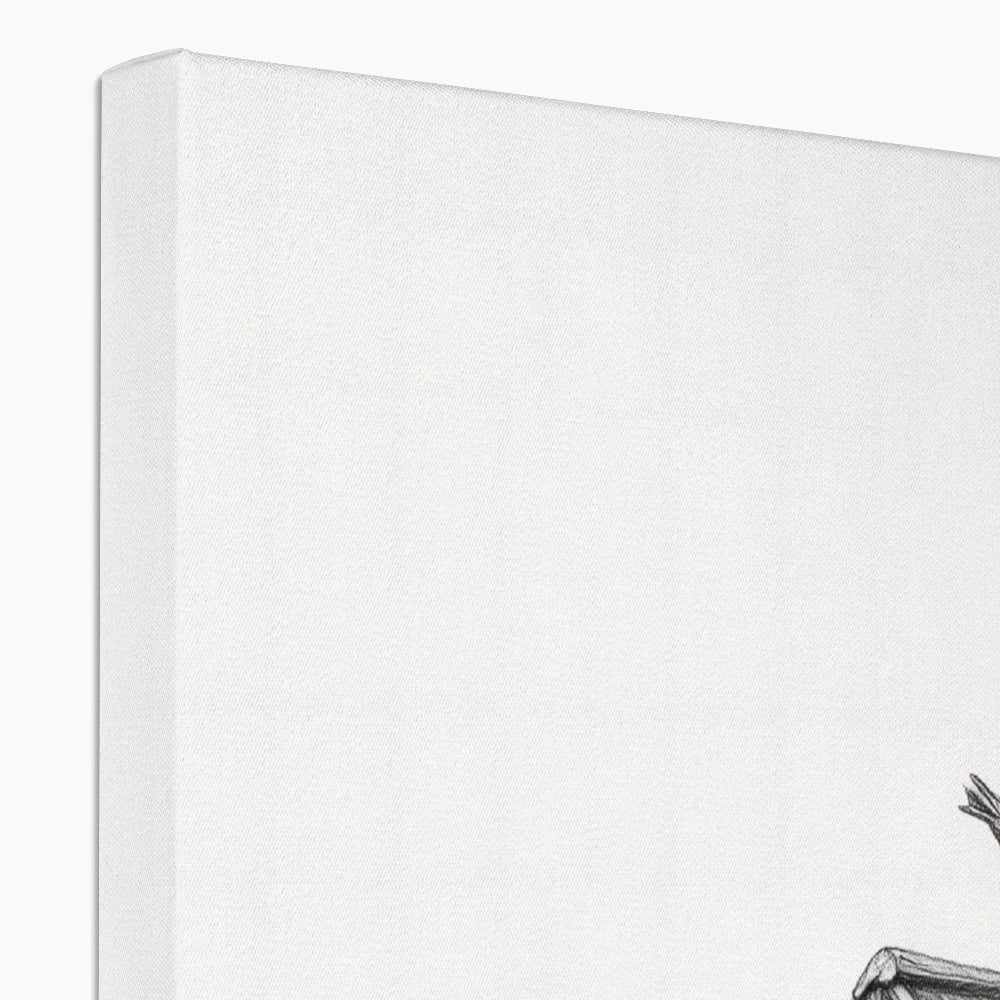 Jen Fargeot Creative | Pencil Drawing | Wall Art | Bird House | Canvas