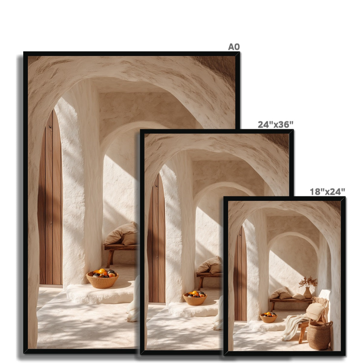 Jen Fargeot Creative | Architecture | Wall Art | The Chair and The Alcove | Framed Print