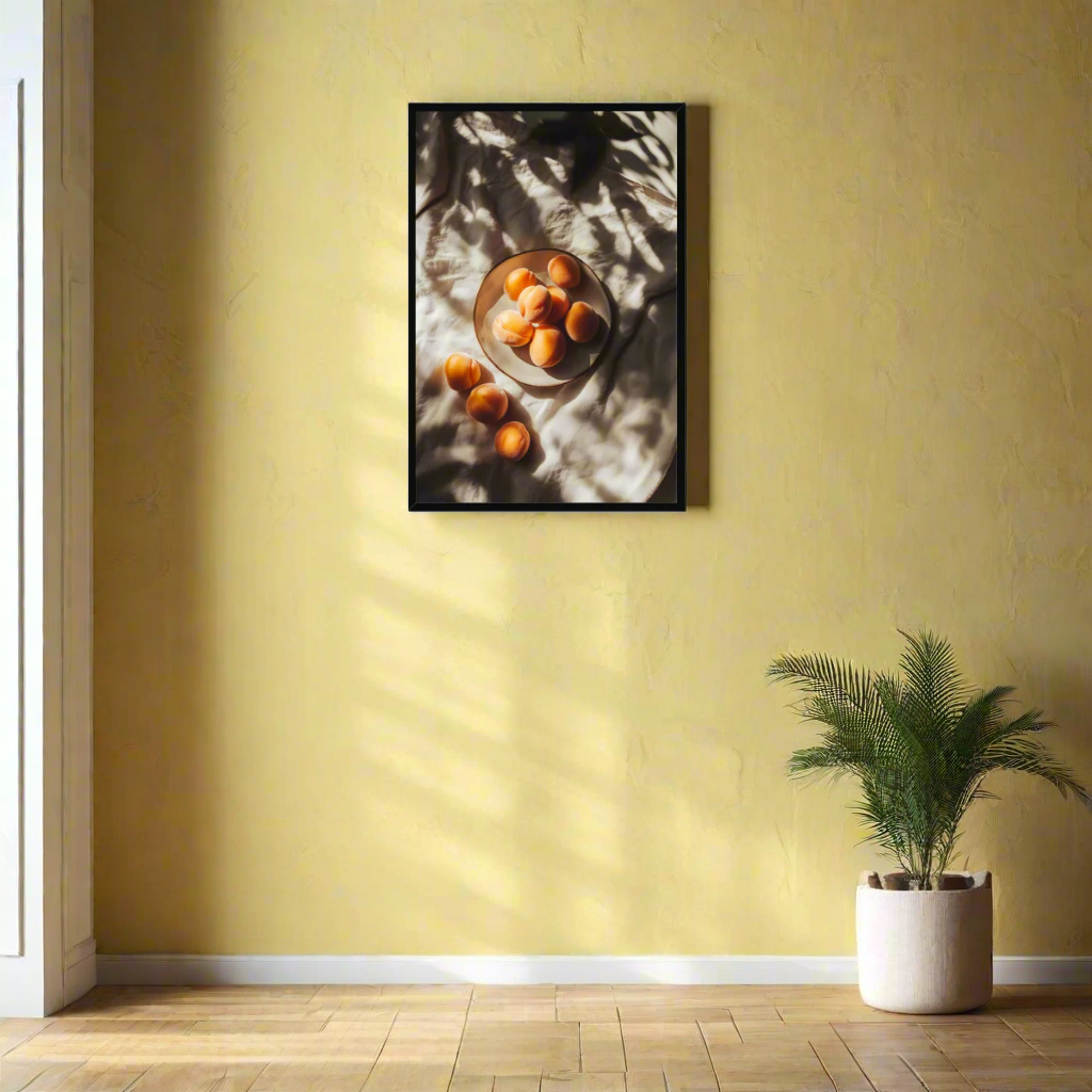 Jen Fargeot Creative | Mediterranean | Wall Art | Apricots and Sunshine | Framed Print