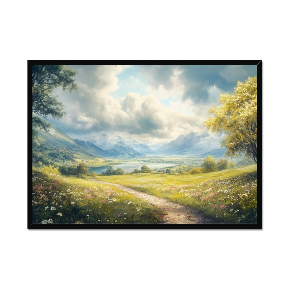 Jen Fargeot Creative | Landscape | Wall Art | The Path | Framed Print
