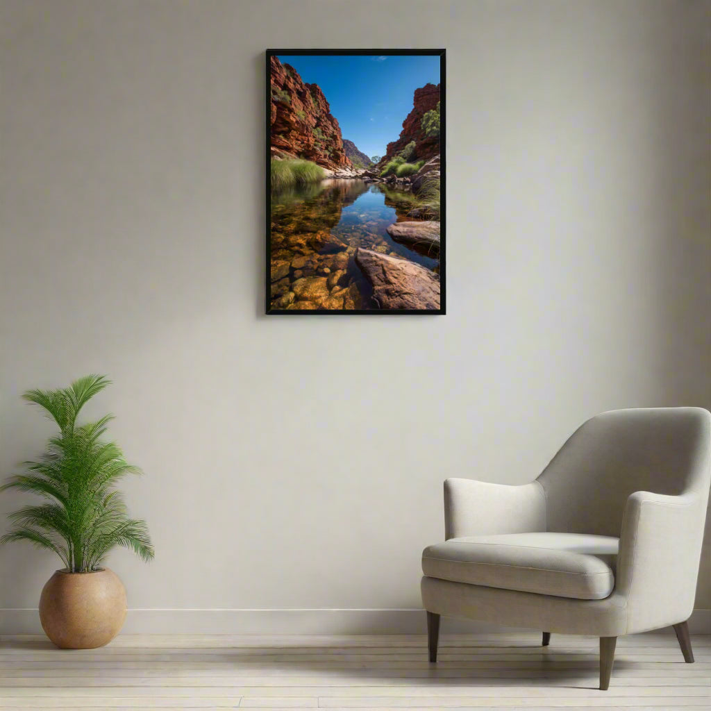 Jen Fargeot Creative | Landscape | Wall Art | An Australian Landscape (2) | Framed Print