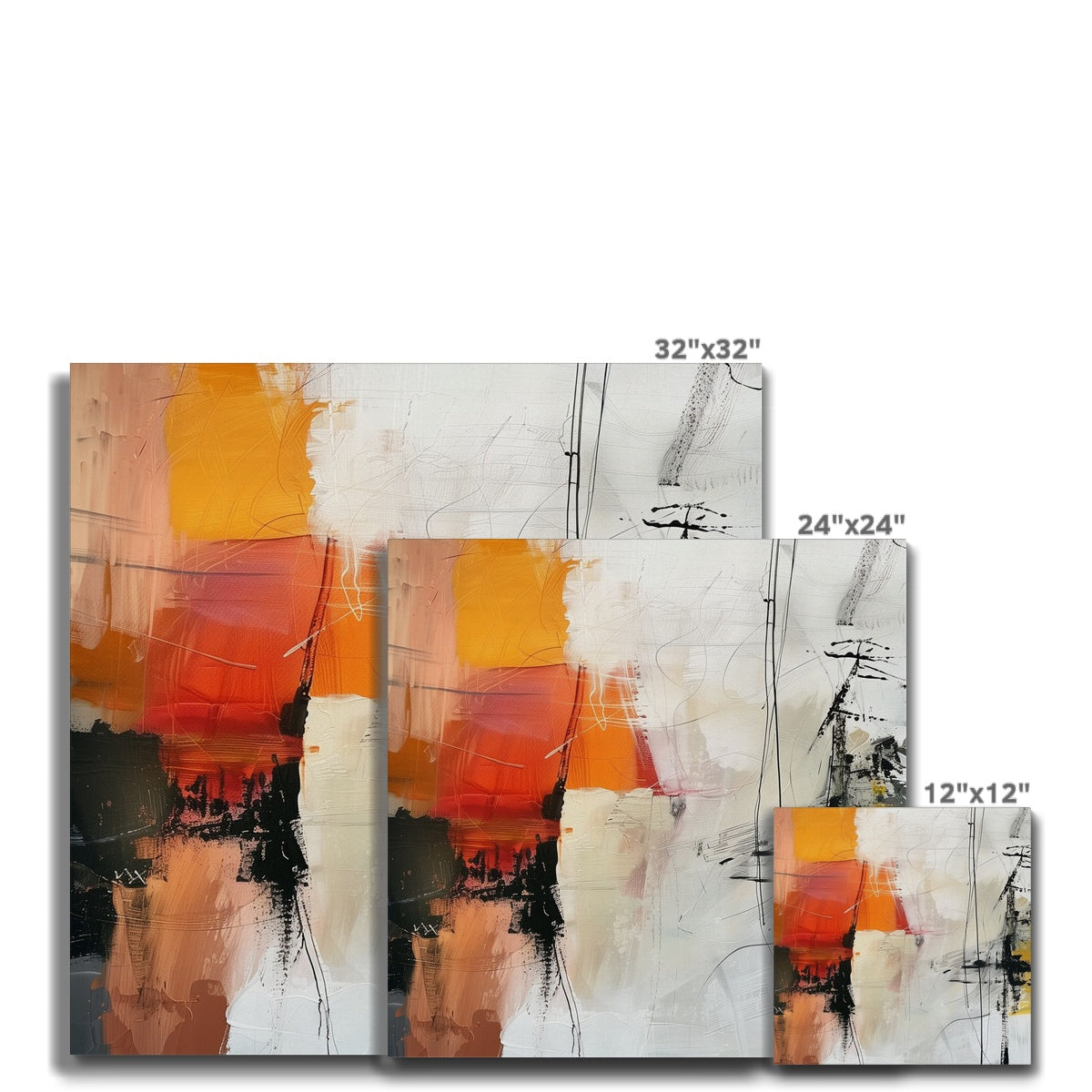 Jen Fargeot Creative | Abstract | Wall Art | Quantum of Waves (2) | Canvas