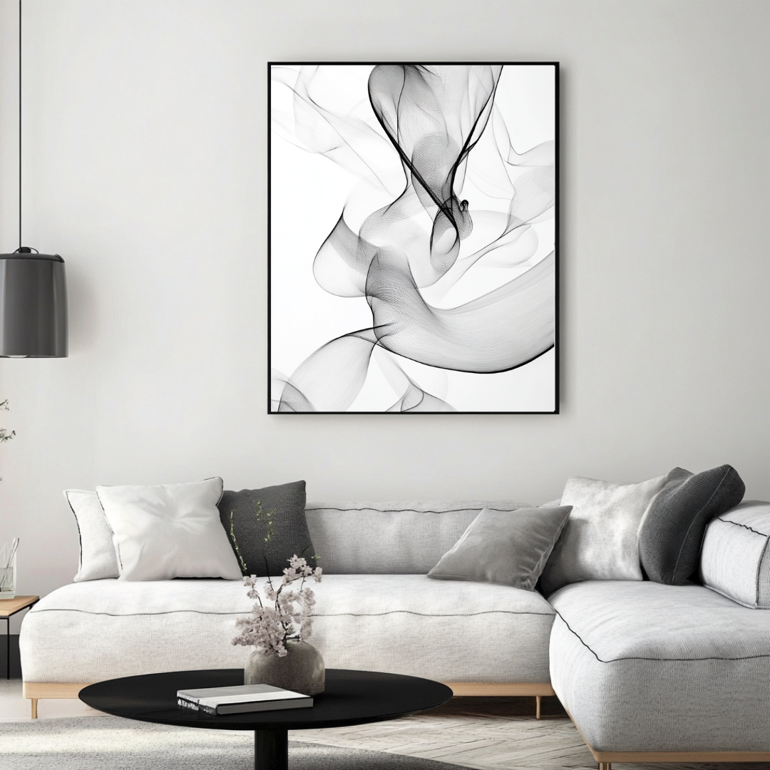 Jen Fargeot Creative | Abstract | Wall Art | Smoke and Bodies | Canvas