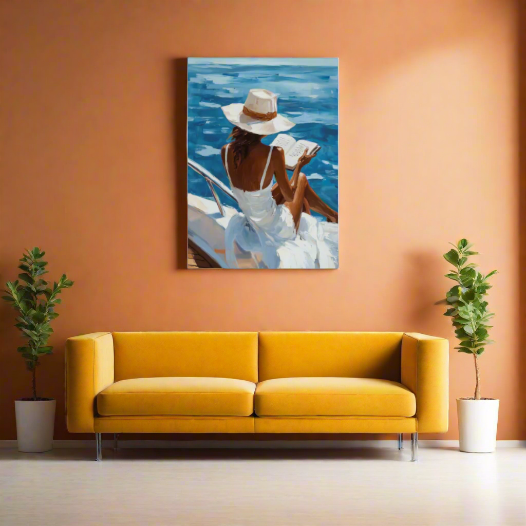 Jen Fargeot Creative | Mediterranean | Wall Art | Summertime | Canvas