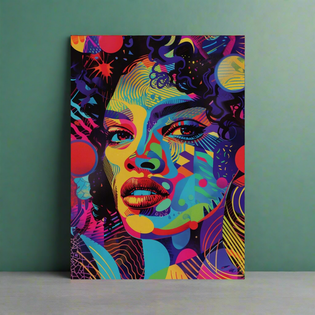 Jen Fargeot Creative | Pop Art | Wall Art | Maria | Canvas