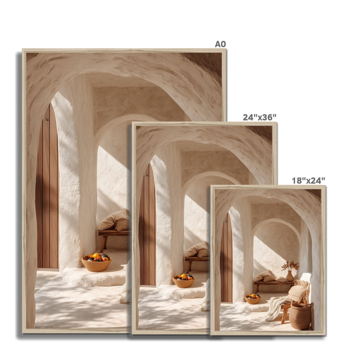 Jen Fargeot Creative | Architecture | Wall Art | The Chair and The Alcove | Framed Print