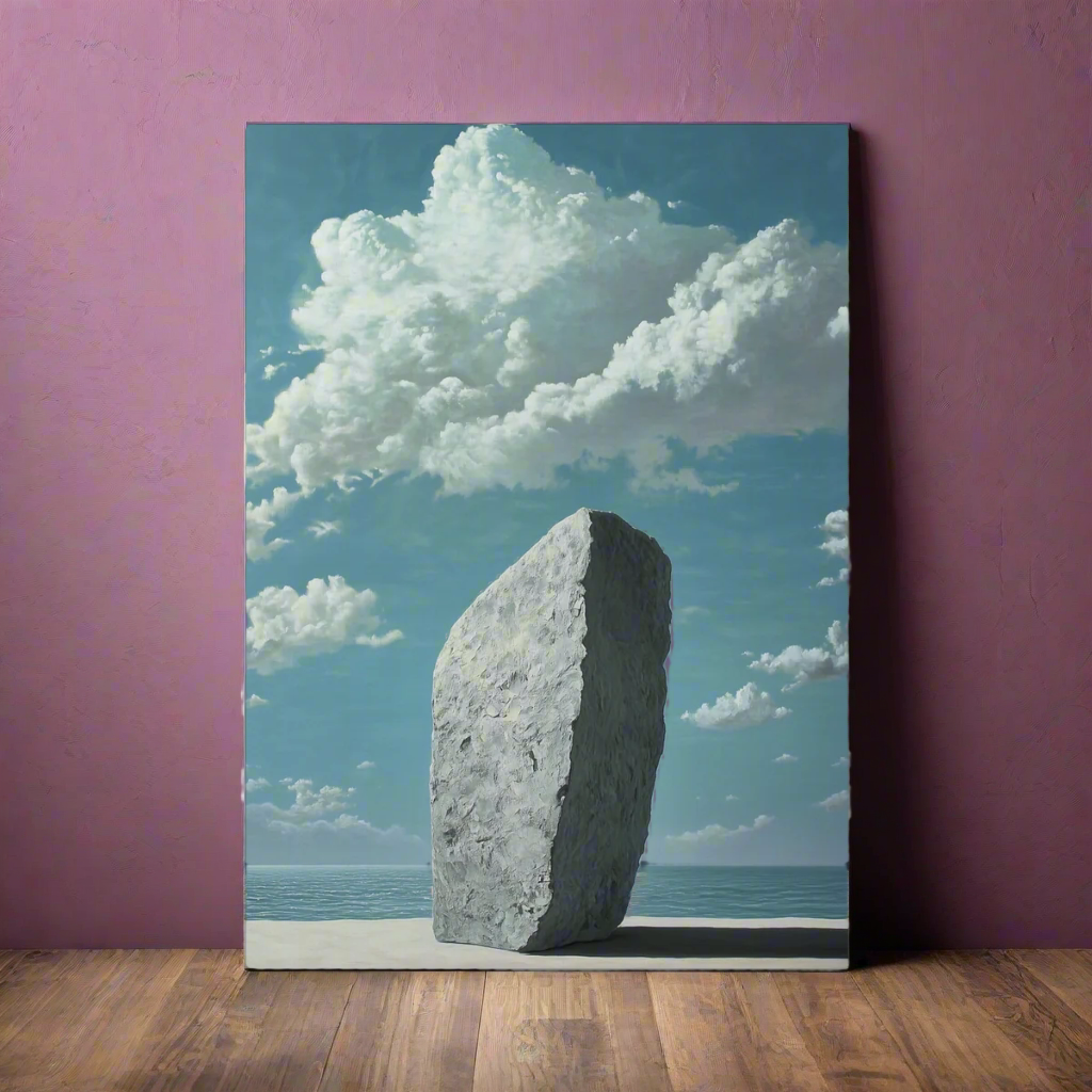 Jen Fargeot Creative | Hyperrealism | Serenity in Stone | Canvas
