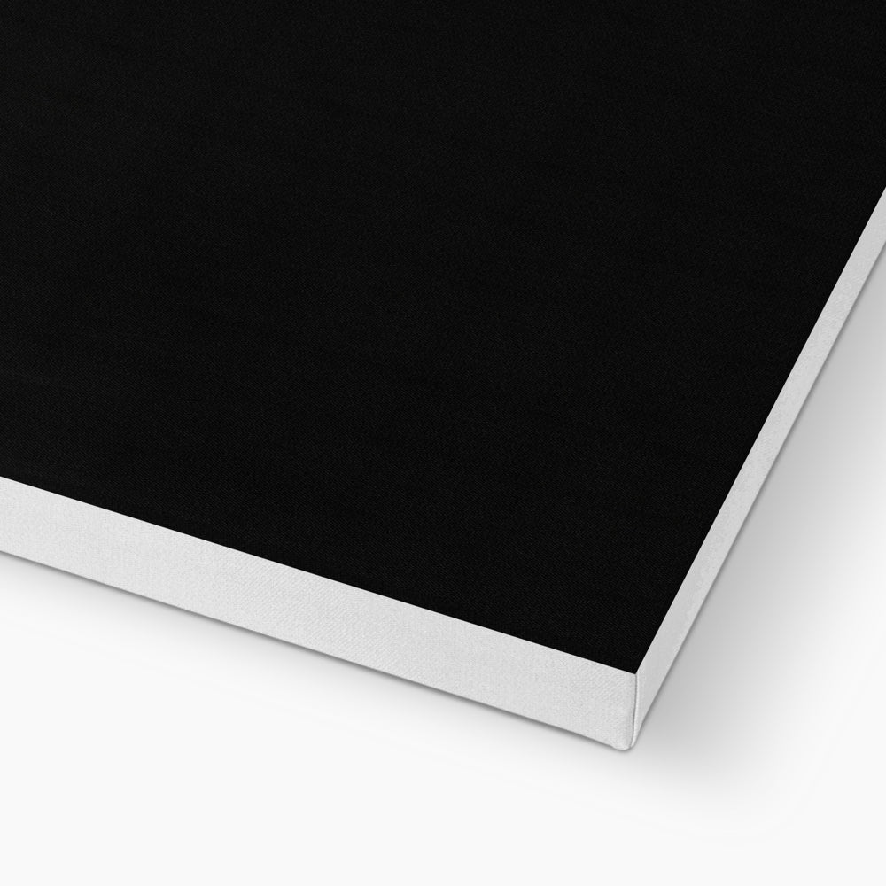 Jen Fargeot Creative | Black & White | Wall Art | Solitude in Shadows | Canvas