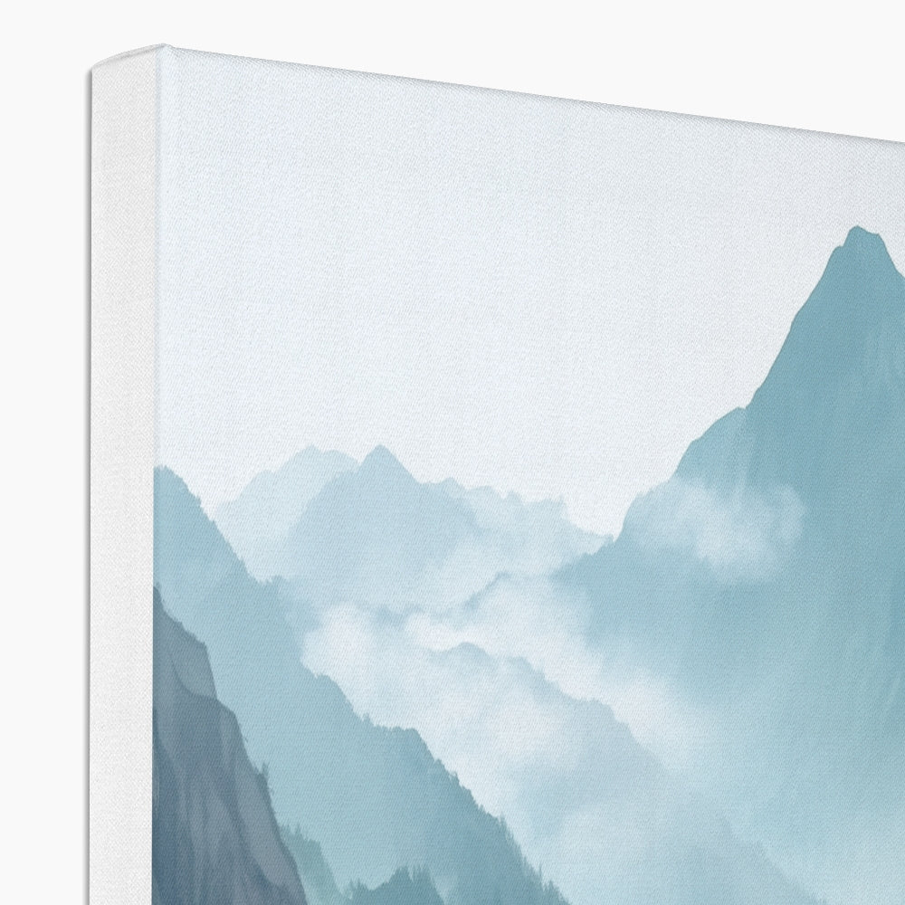 Jen Fargeot Creative | Children Watercolour | Wall Art | Girl on the Mountain Range