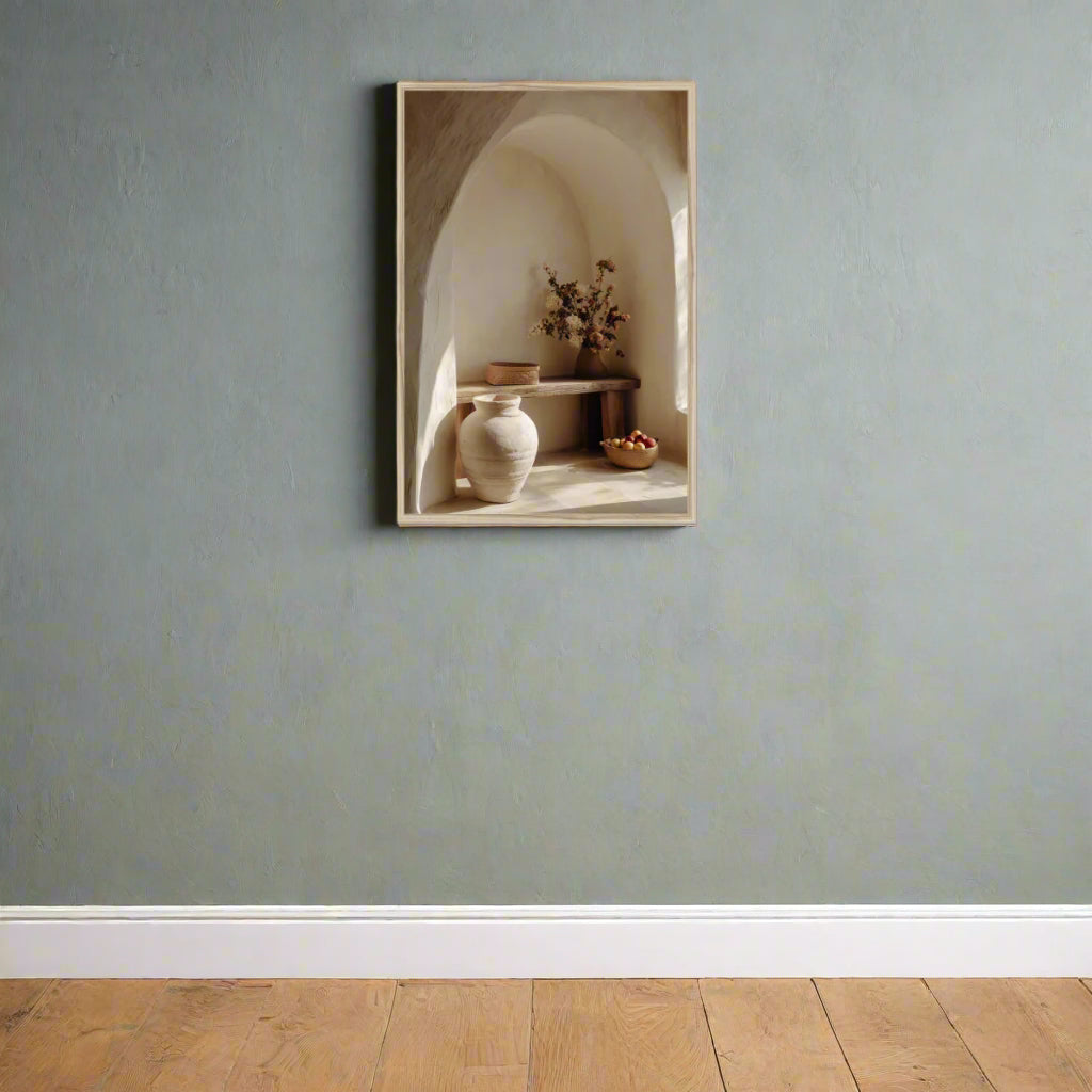 Jen Fargeot Creative | Architecture | Wall Art | A Sunny Alcove | Framed Print