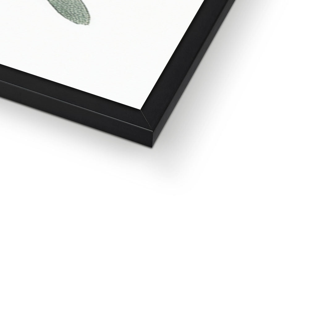 Jen Fargeot Creative | Watercolour | Wall Art | The Wildflowers and the Poppy | Framed Print