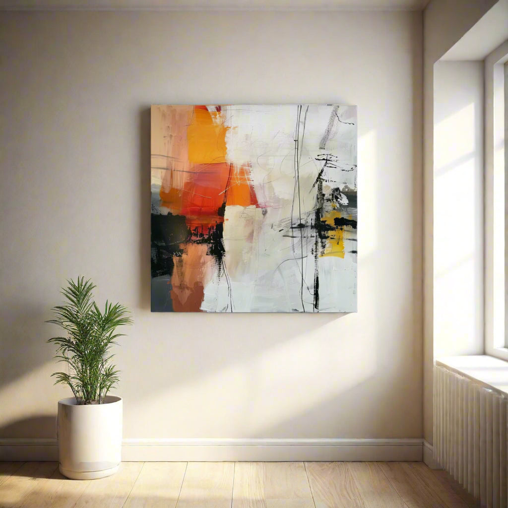 Jen Fargeot Creative | Abstract | Wall Art | Quantum of Waves (2) | Canvas