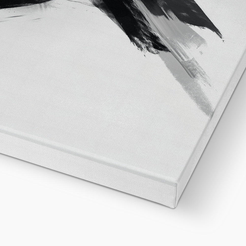 Jen Fargeot Creative | Black & White | Wall Art | Monochrome Portrait | Canvas