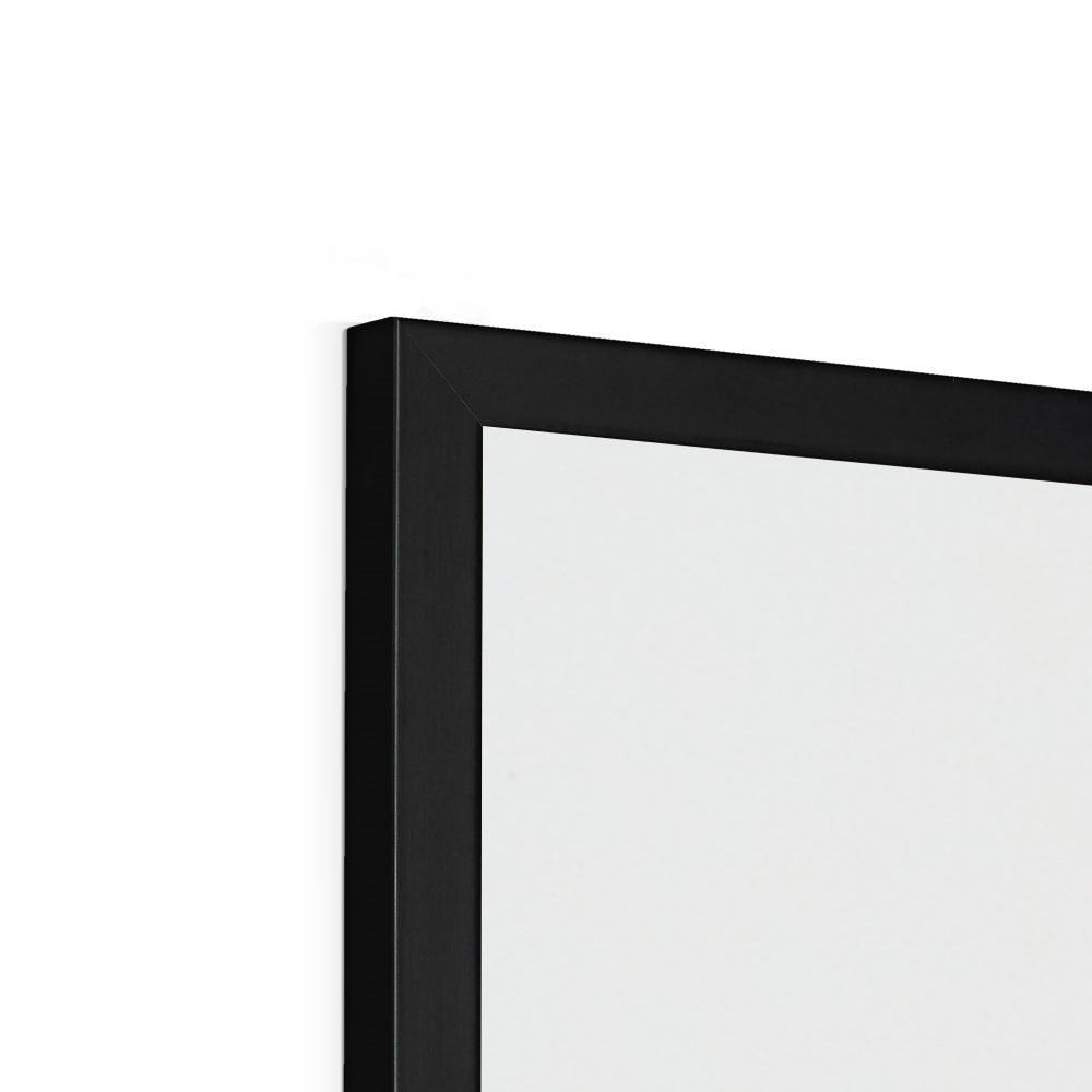 Jen Fargeot Creative Minimalist | Wall Art | Think Between The Lines | Framed Print