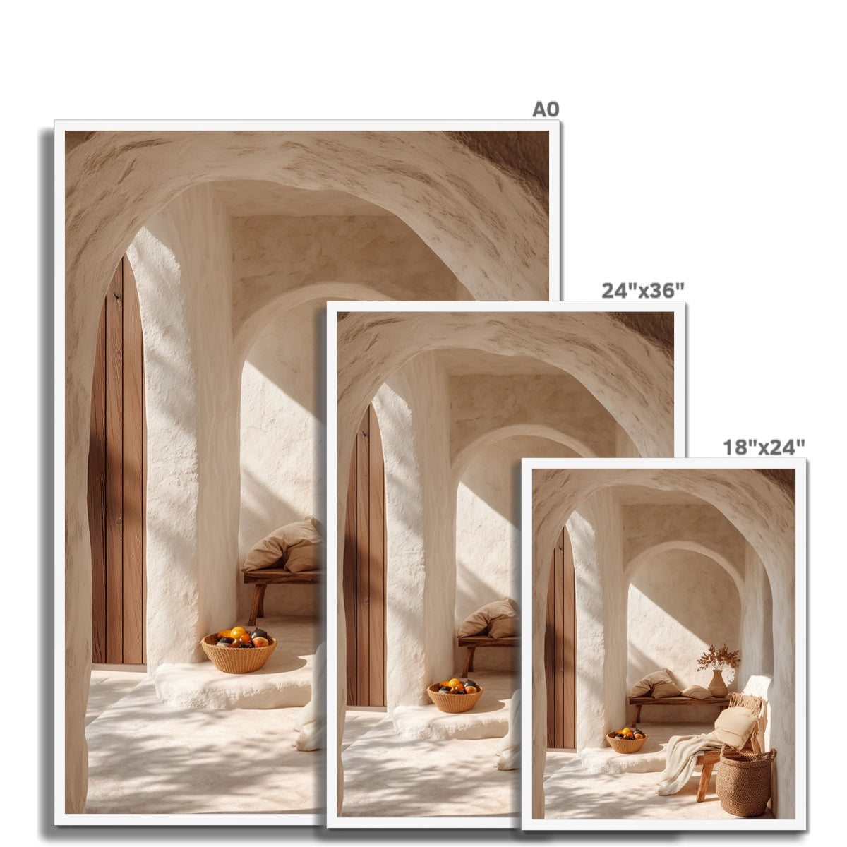 Jen Fargeot Creative | Architecture | Wall Art | The Chair and The Alcove | Framed Print