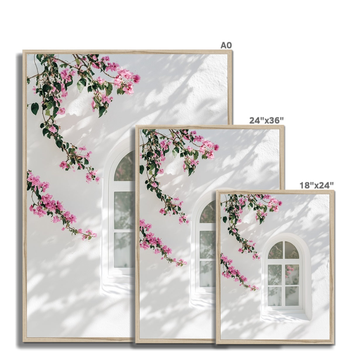 Jen Fargeot Creative | Architecture | Wall Art | Blossoms at the Window | Framed Print