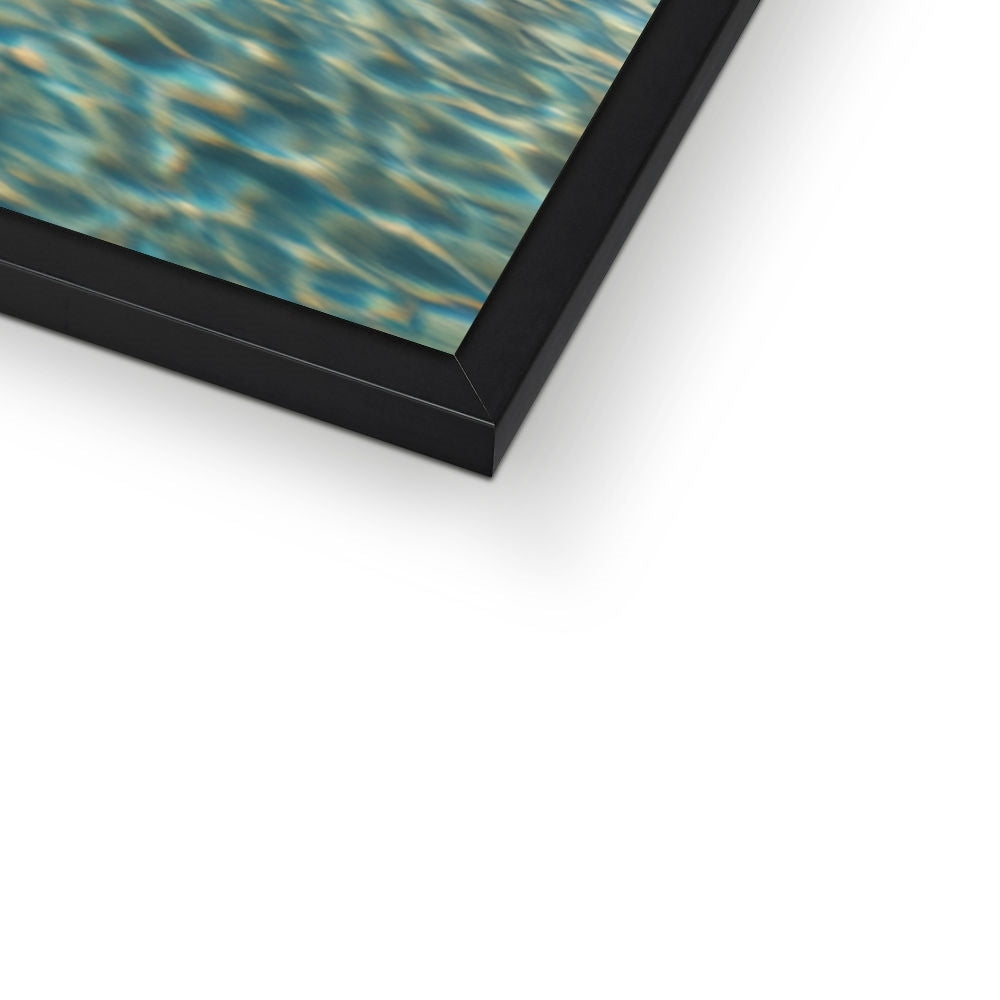 Jen Fargeot Creative | Mediterranean | Wall Art | A Mykonos Villa (2) | Framed Print