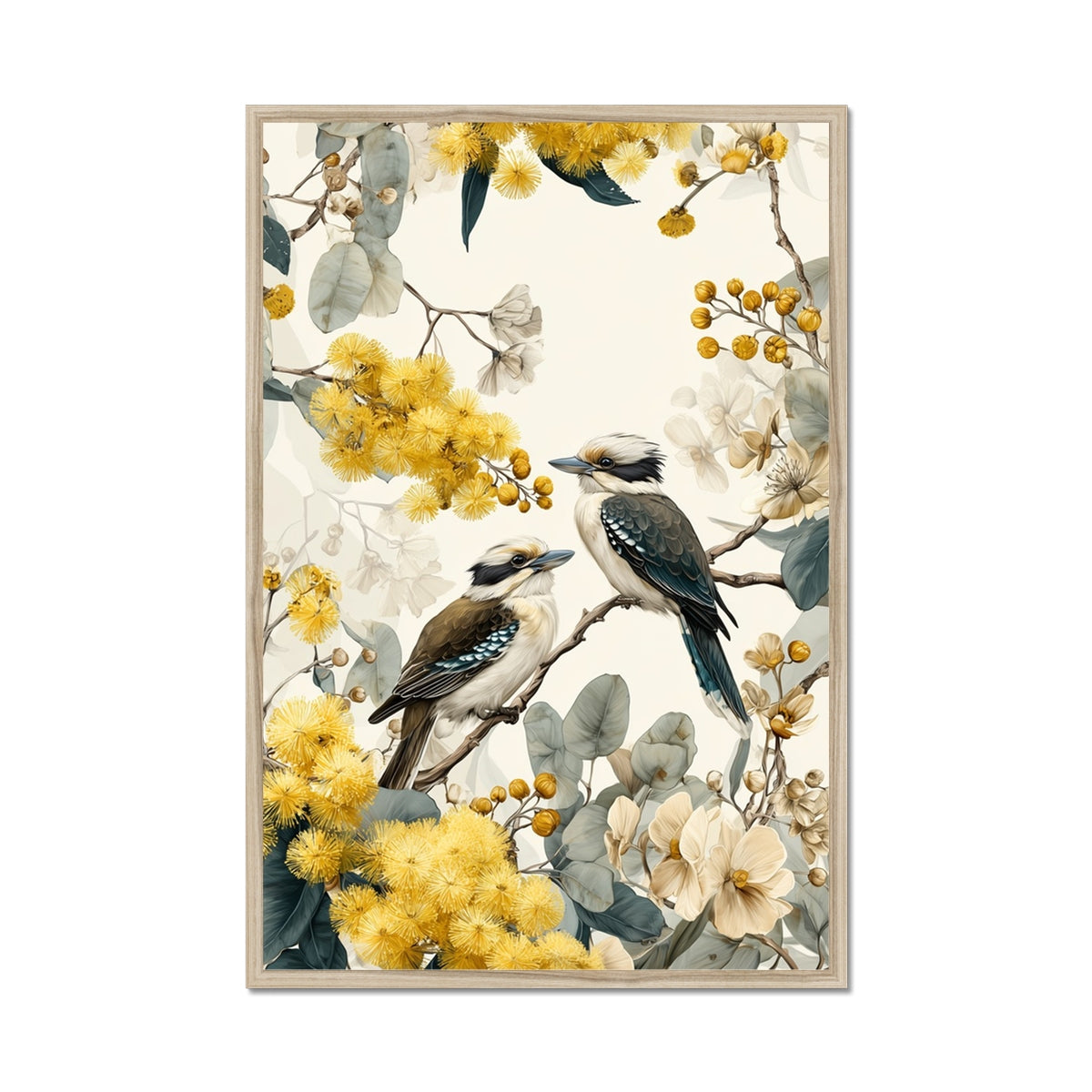 Jen Fargeot Creative | Watercolour | Wall Art | Australian Flora & Fauna | Framed Print