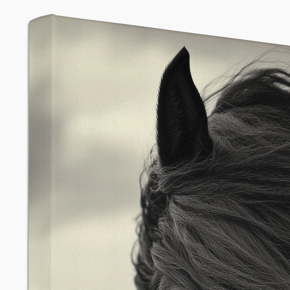 Jen Fargeot Creative | Animal | Wall Art | Horse in the Wind | Canvas