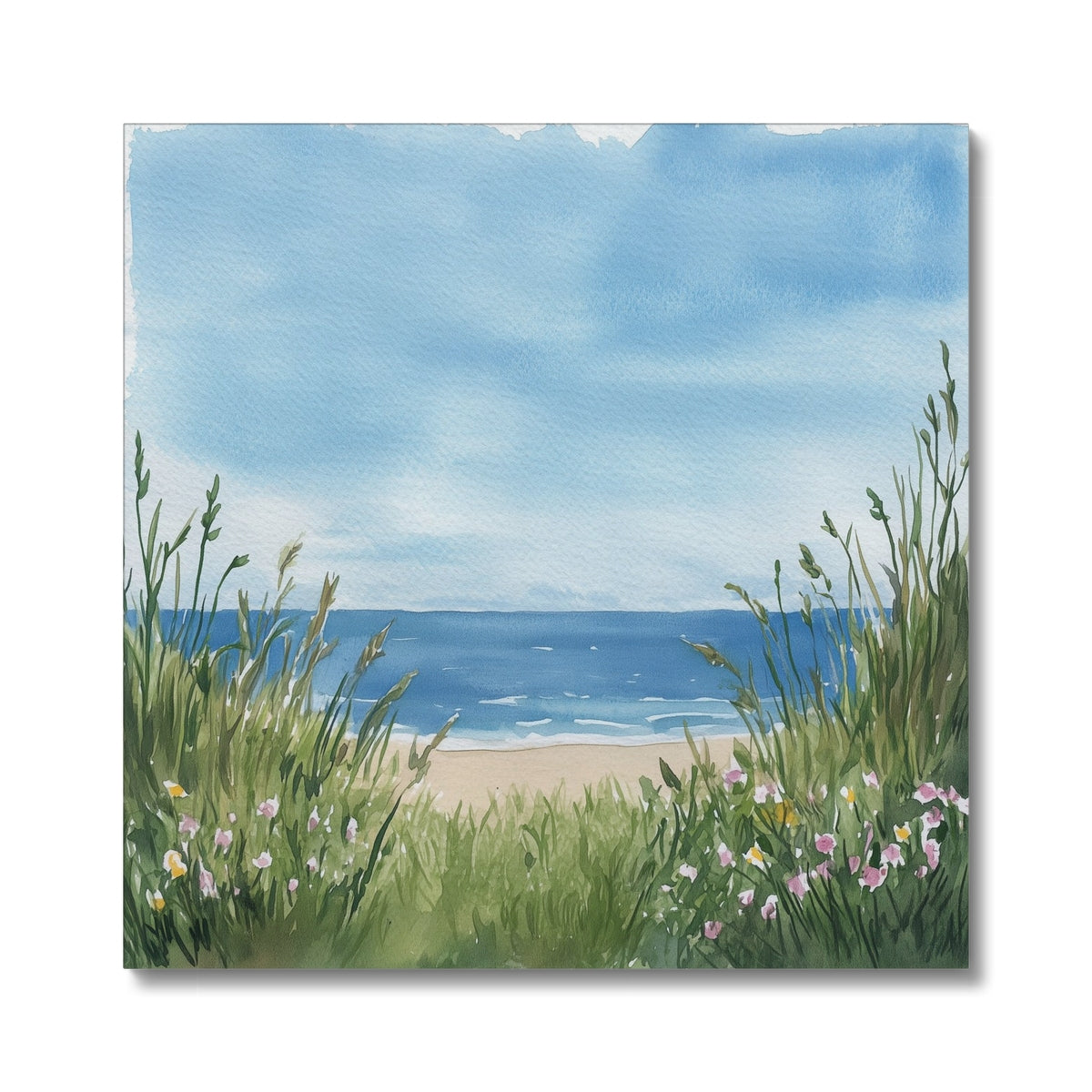 Jen Fargeot Creative Children | Watercolour | Wall Art | Ocean View | Canvas